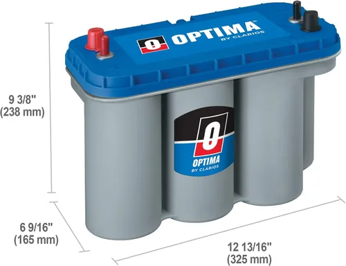 Vista 8 de Bateria de doble porpóosito BlueTOp de Optima Batterie 8052 161 D31M bluetop doble propósito
