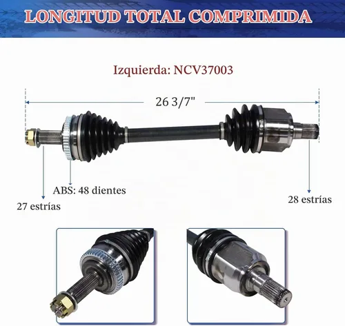 Vista 2 de Maxfavor CV Eje Conjunto para Hyundai Sonata 2011 2012 2013 2014