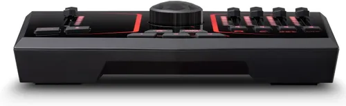 Vista 8 de M-GAME Mezclador de interfaz de audio USB Solo para transmisión y juegos con micrófono XLR, entrada óptica, Voice FX, muestreador, luces y software