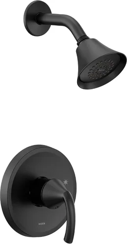 Vista 6 de Moen UT2742EPBN Glyde M-CORE 2-Series - Kit de molduras de ducha con 1 mango, requiere válvula, níquel cepillado
