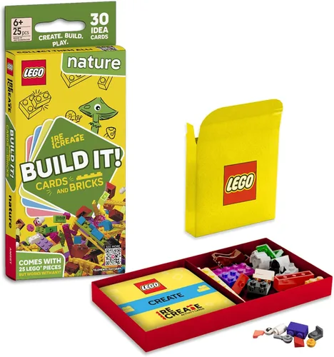 Vista 8 de Lego Recreate - Tarjetas de actividades - Animales Juego de construcción creativa con más de 30 tarjetas de actividades y 25 elementos Lego A