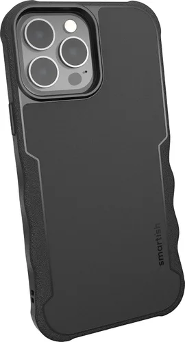 Vista 112 de Smartish Funda para iPhone 12 Pro Max Armor - Gripzilla [resistente + protectora] Funda de agarre delgada y resistente - Black Tie Affair