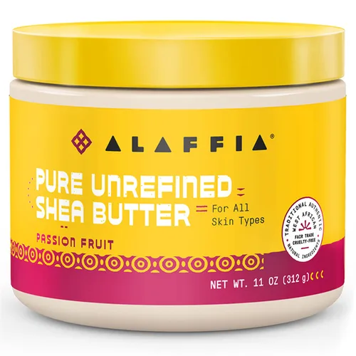 Vista 9 de Alaffia, Manteca de karité pura sin refinar, sin perfume, 11 oz