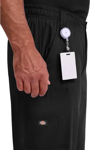 Vista 2 de Dickies Pantalón de meter para hombre con 7 bolsillos, cintura elástica con cierre de botón 81006
