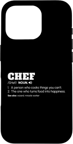 Vista 20 de Chef Definition Cook Pastry Chef Culinary Cooking Funny Gift Case for iPhone 16