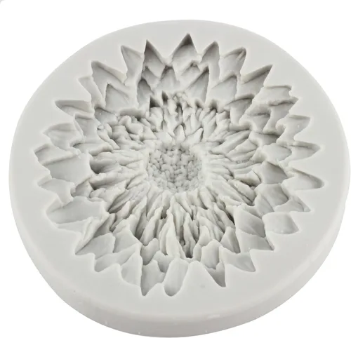 Vista 5 de Moldes de silicona de flores de crisantemo para decoración de tartas, decoración de cupcakes, chocolate, goma de mascar, arcilla polimérica