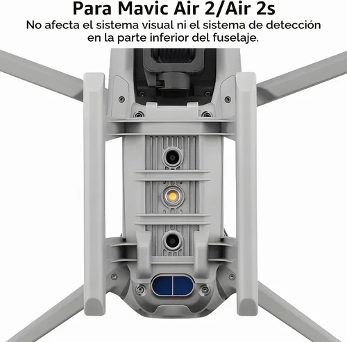 Vista 2 de Tren de aterrizaje Air 2/2S plegable de liberación rápida para DJI Mavic Air 2/2S Accesorios de dron