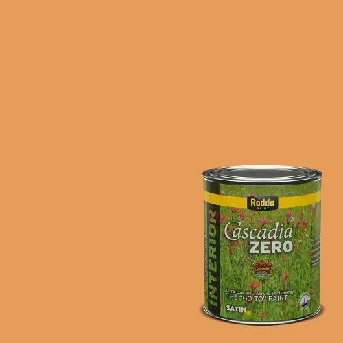 Vista 72 de Rodda Paint CASCADIA ZERO - Pintura plana e imprimación para interiores en uno, cuarto de galón, crema de ballet