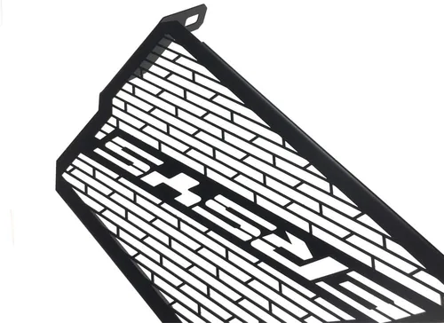 Vista 7 de Piezas de motocicleta para KLE650 VERSYS 650 Versys650 2015 2016 2017 2018 2019 2020 2021 Protector de radiador Protector de parrilla (negro)