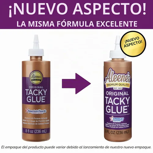 Vista 9 de ALEENES 15599, adhesivo de múltiples usos (8 onzas) All-Purpose Craft Adhesive, Strong Clear-Drying Glue for Wood, Paper, Ceramic, & DIY Projects