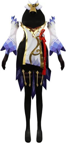Vista 3 de Nuoqi Venti Cosplay Raiden Shogun Cosplay Yae Miko Cosplay Genshin Impact Cosplay Disfraces