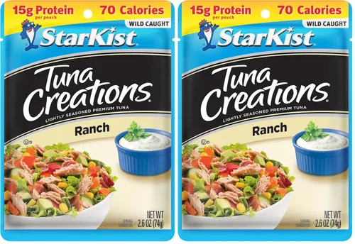 Vista 59 de StarKist Tuna Creations Ginger Sesame - Sabor de jengibre y sésamo para atún 14g Protein Per Serving, Wild Caught, Shelf Stable Seafood, Gluten