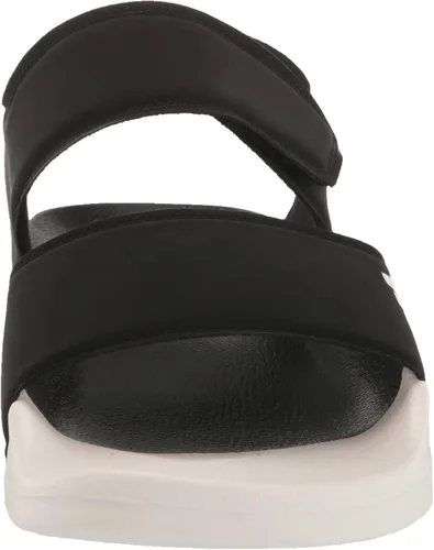 Vista 2 de adidas Sandalias Adilette unisex para adultos, Core Black-core White
