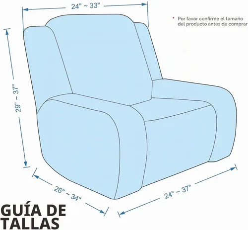 Vista 6 de MAXIJIN Funda reclinable de terciopelo de 4 piezas, funda elástica de felpa suave para silla reclinable, gruesa y suave, funda para silla Beige