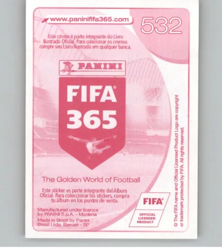 Vista 2 de Pegatinas Panini FIFA 365 2016-17 Central/Sudamérica #532 Jérôme Boateng FC Bayern Munchen - Adhesivo oficial de álbum de fútbol en estado crudo