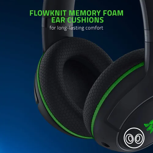 Vista 5 de Wireless Xbox Gaming Headset Razer Kaira Pro with Titanium Drivers & Supercardioid Mic - Black