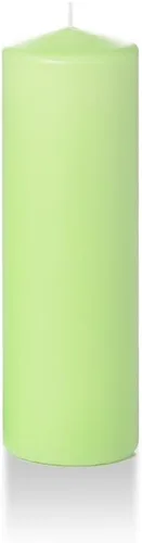 Vista 158 de Yummi - Velas de pilar redondas delgadas de 5,7 cm x 7,6 cm, té verde - 4 por paquete