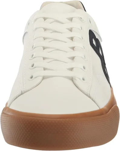 Vista 2 de BOSS Zapatos deportivos de piel con logotipo doble B para hombre