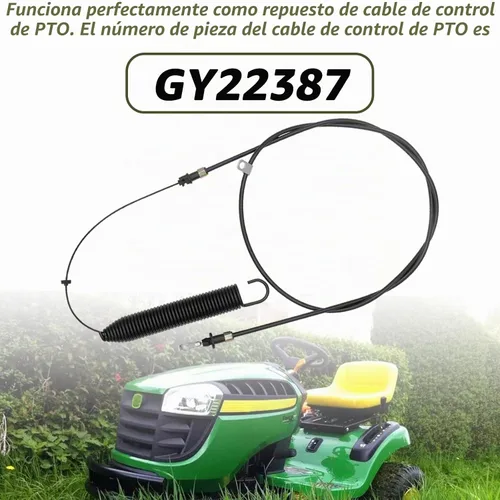 Vista 2 de GY22387 Cable de control de toma de fuerza para John Deere E100 D100 D110
