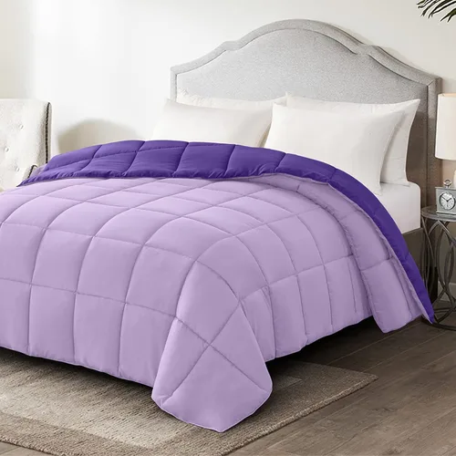 Vista 22 de Homelike Moment Edredón tamaño king - Inserto de edredón beige, alternativa al plumón, edredón ligero para cama king, ropa de cama ligera