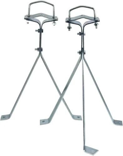 Vista 2 de Skywalker Par de montaje en pared resistente de 12 pulgadas para antena de TV con (2) soportes con pernos de retardo