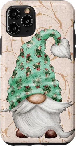 Vista 29 de Floral Shabby Chic Design with Cute Gnomie for Summer Gnome Case for iPhone 17