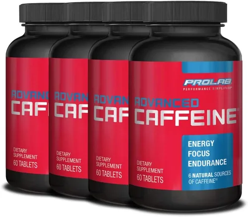 Vista 8 de ProLab Cafeína 200 mg, extracto de té verde, energía y enfoque (60 unidades, paquete de 1)