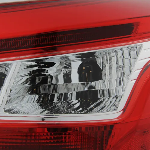 Vista 3 de AKKON - Compatible con luces traseras transparentes para Sentra Sedan de 4 puertas, color rojo cromado, luces traseras transparentes 2016 2017 2018