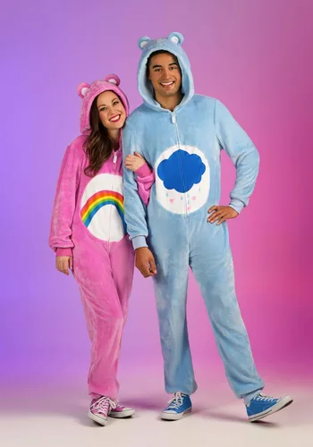 Vista 5 de Adult Cheer Bear Care Bear Jumpsuit