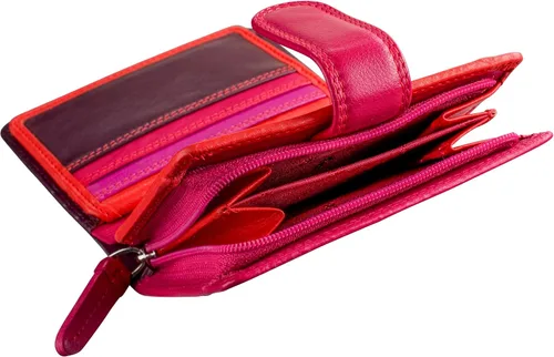 Vista 5 de Visconti RB40Multicolor pequeño disfraz de portafolios y cartera de piel suave, Multi, S