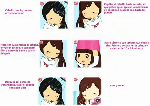 Vista 6 de Gorro para el cuidado del cabello, gorro de spa para el cabello, gorro de cuidado del cabello, gorro eléctrico para el spa del cabello