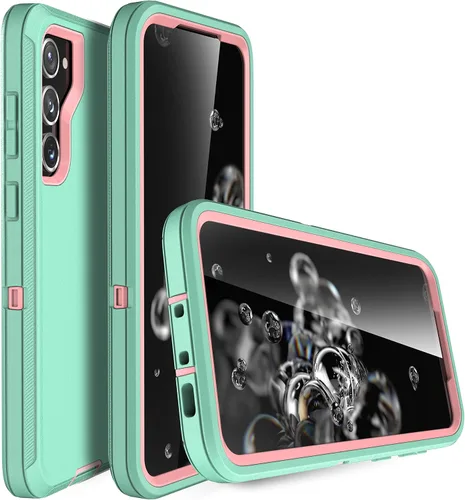 Vista 2 de MXX Funda compatible con Samsung Galaxy S23, 3 capas súper protectoras, cuerpo resistente, resistente, a prueba de golpes y polvo, diseñada