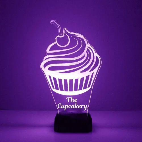 Vista 18 de MMS Food - Lámpara LED de luz nocturna, personalizada con tu nombre o texto, control remoto con 16 colores, 4 modos de luz, lámpara LED de regalo
