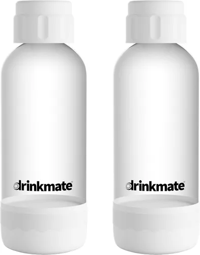 Vista 6 de DrinkMate Botellas de carbonatación de 0.5L - Negro (Paquete de 2)