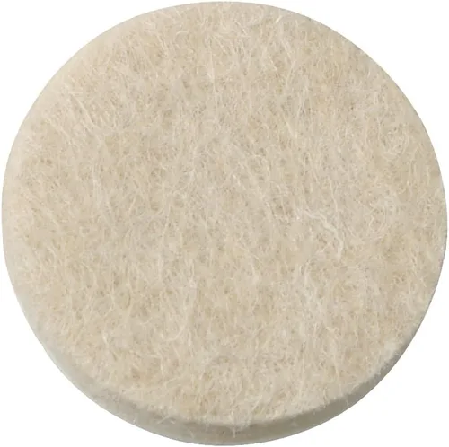 Vista 2 de Almohadillas de fieltro redondas autoadhesivas para superficies duras, protege tus suelos duros de arañazos en muebles, lino de 1 pulgada, redondo