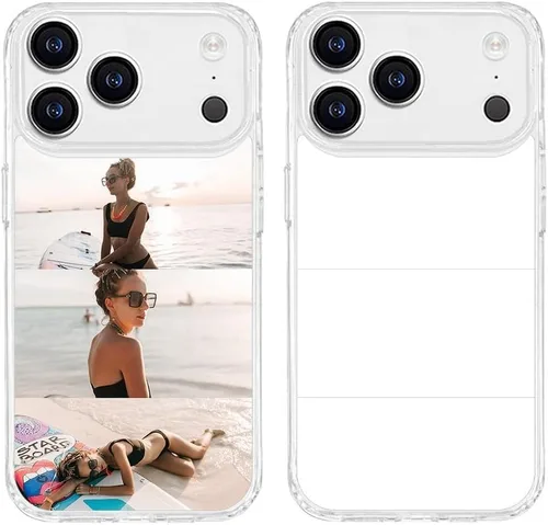 Vista 46 de Funda de teléfono personalizada para Apple iPhone 8 Plus iPhone 7 Plus, personalizada con foto, imagen, texto, imagen, diseño de imagen