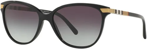 Vista 2 de Gafas de sol para mujer Burberry, negro(Black / Gray Gradient)