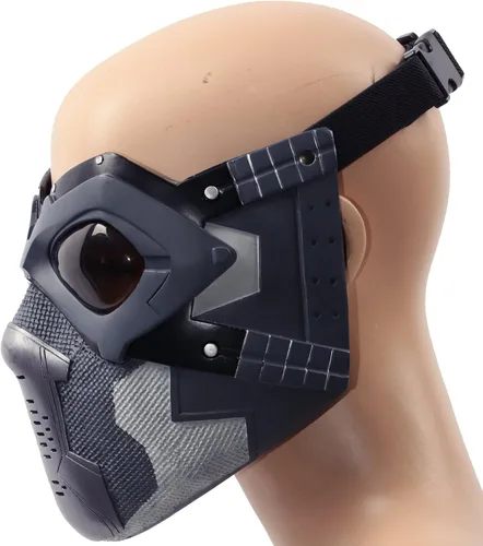 Vista 2 de Xcoser Capitán Invierno Soldado Bucky Brazo Apoyos Cosplay Ver3 Plata Armadura