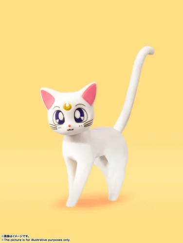 Vista 8 de S.H. Figuarts Sailor Moon Sailor Venus Animation Color Edition (versión de reventa), aprox. 5.5 pulgadas (5.512 in), PVC y ABS prepintada figura