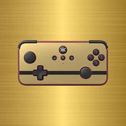 Vista 2 de CRKD NEO S - Wireless Collectible Controller for Nintendo Switch OLED, Mobile, PC, Smart TV, Steam Deck OLED, Legion Go, Rog Ally Gaming (Retro Gold)