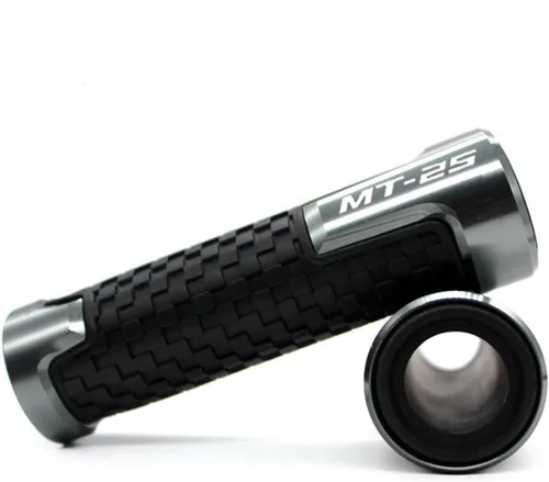 Vista 8 de Motorcycle Handlebar Grips 7/8 "22mm Universal Motorcycle Handle Handlebar Hand Bar Grip for YZF R3 MT03 MT25 2015-2018 YZF R25 2013-2018 2014 2015