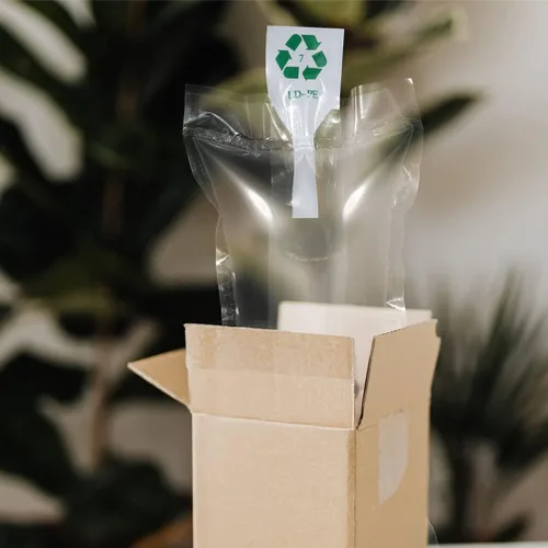 Vista 4 de NUOBESTY Bolso inflable del empaquetado del aire del bolso 100pcs de la almohada del aire fijado para la protección del envío