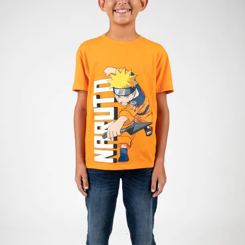 Vista 4 de Naruto Uzumaki - Camisetas de manga corta con cuello redondo para niño (4 unidades)