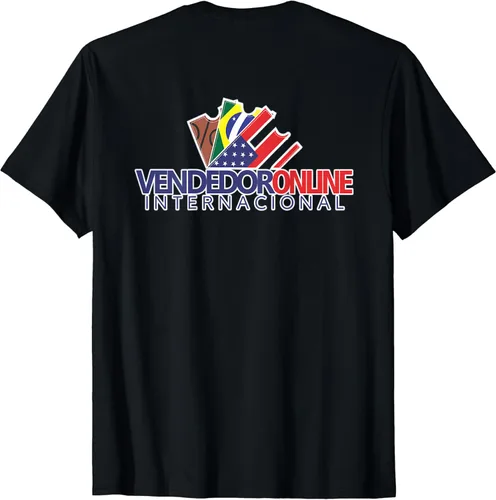 Vista 2 de playera Promocional vendedor en línea Internacional, hombre 3XL, Marino