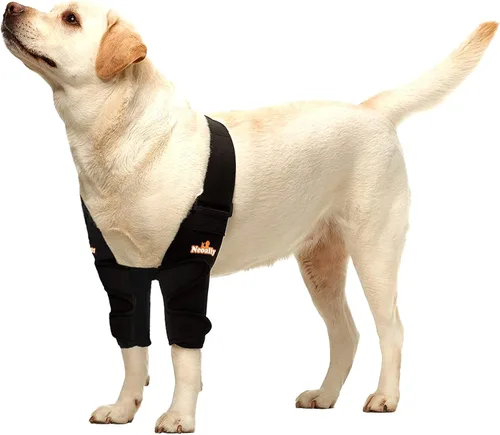 Vista 7 de NeoAlly Almohadillas Protectoras de Coderas para Perros para Soporte de Codo y Hombro Canino, Higroma de Codo, Displasia, Osteoartritis, Callos