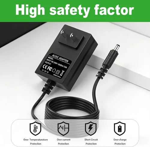 Vista 5 de Cargador de 29.4V para batería Hyper 24V Volt compatible con Hyper HPR 350 HYP-350-1000 Powered Youth Dirt Bike Cable de suministro de adaptador