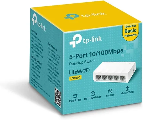 Vista 3 de TP-LINK Interruptor LS1005