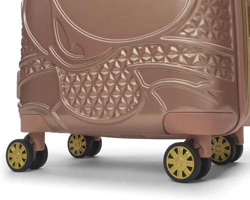 Vista 11 de FUL Disney Mickey Mouse - Maleta rígida con ruedas giratorias Oro Rosa Disney Mickey Mouse - Maleta rígida con ruedas giratorias