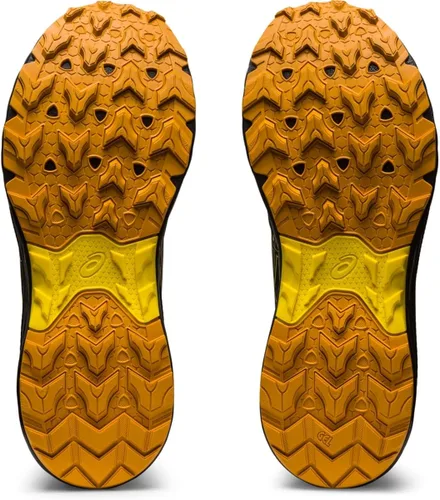 Vista 7 de ASICS Zapatos Gel-Venture 9 Mid Top para hombre, NegroGolden Yellow