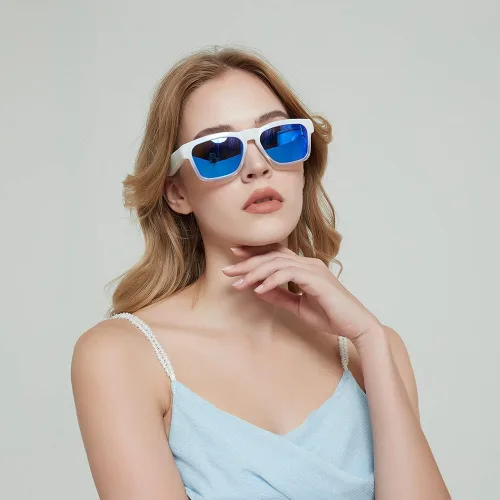 Vista 7 de OhO sunshine Gafas de sol de audio Bluetooth, gafas deportivas ligeras de oído abierto, tiempo de reproducción de 10 horas, resistente al agua